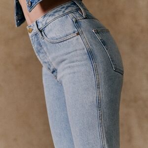 Sezane Brut Sexy Jeans in Bleach